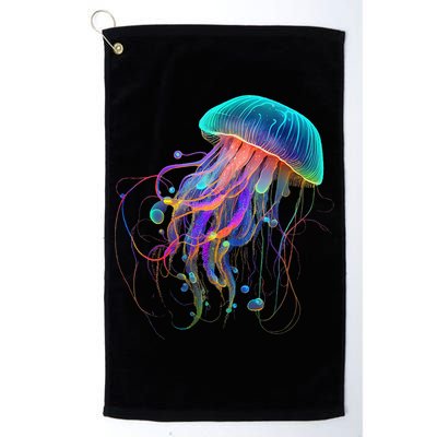 Jellyfish Ocean Animal Scuba Diving Jelly Fish Golf Towel