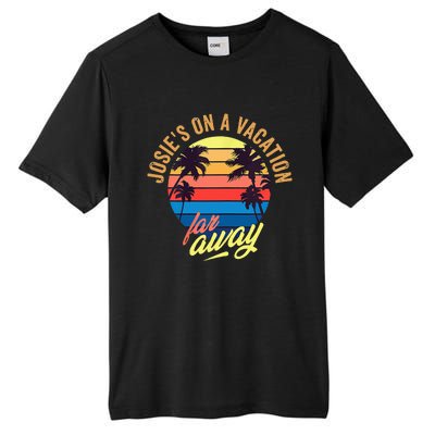 JosieS On A Vacation Far Away Tall Fusion ChromaSoft Performance T-Shirt