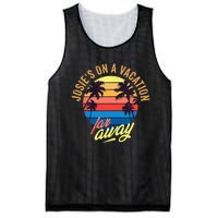 JosieS On A Vacation Far Away Mesh Reversible Basketball Jersey Tank