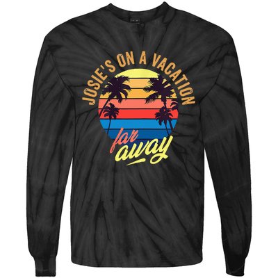 JosieS On A Vacation Far Away Tie-Dye Long Sleeve Shirt