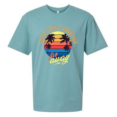 JosieS On A Vacation Far Away Sueded Cloud Jersey T-Shirt