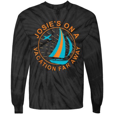 Josies On A Vacation Far Away Tie-Dye Long Sleeve Shirt