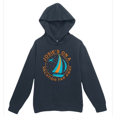 Josies On A Vacation Far Away Urban Pullover Hoodie