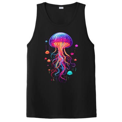 Jellyfish Ocean Animal Scuba Diving Rainbow Jelly Fish PosiCharge Competitor Tank