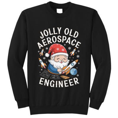 Jolly Old Aerospace Engineer Christmas Gnome Tall Sweatshirt