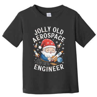Jolly Old Aerospace Engineer Christmas Gnome Toddler T-Shirt
