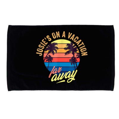 Josie's On A Vacation Far Away Microfiber Hand Towel