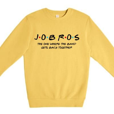 Jobros The One Where The Band Get Back Together Premium Crewneck Sweatshirt