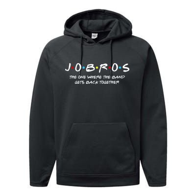 Jobros The One Where The Band Get Back Together Performance Fleece Hoodie