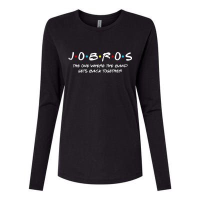 Jobros The One Where The Band Get Back Together Womens Cotton Relaxed Long Sleeve T-Shirt