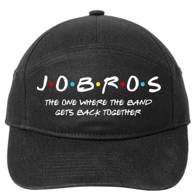 Jobros The One Where The Band Get Back Together 7-Panel Snapback Hat