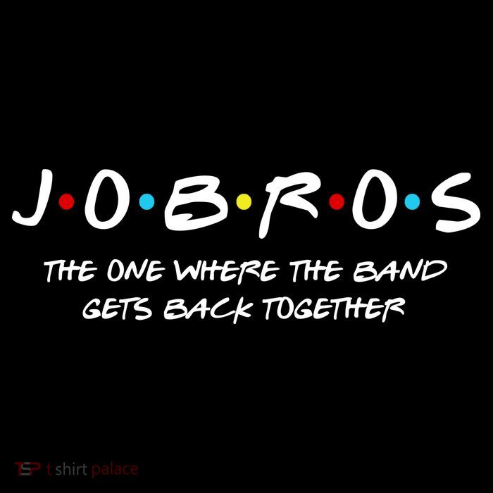 Jobros The One Where The Band Get Back Together Flat Bill Trucker Hat