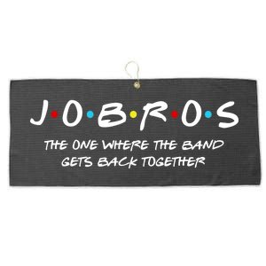 Jobros The One Where The Band Get Back Together Large Microfiber Waffle Golf Towel