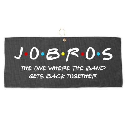 Jobros The One Where The Band Get Back Together Large Microfiber Waffle Golf Towel