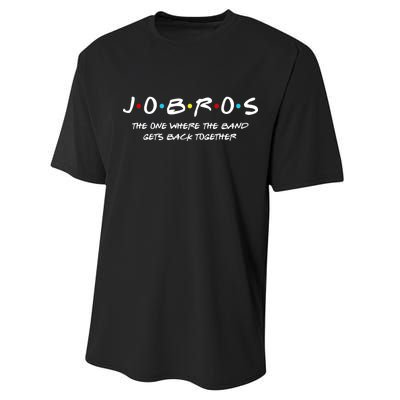 Jobros The One Where The Band Get Back Together Performance Sprint T-Shirt