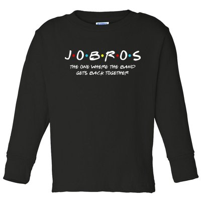 Jobros The One Where The Band Get Back Together Toddler Long Sleeve Shirt