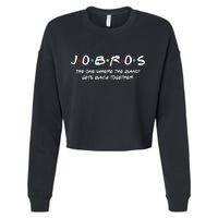 Jobros The One Where The Band Get Back Together Cropped Pullover Crew