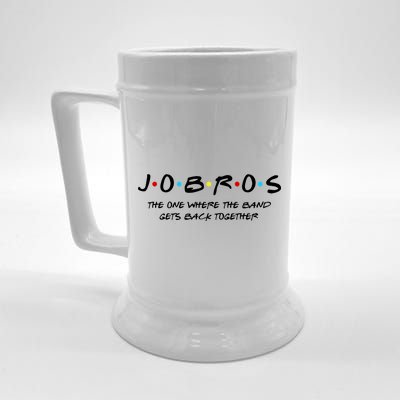 Jobros The One Where The Band Get Back Together Beer Stein