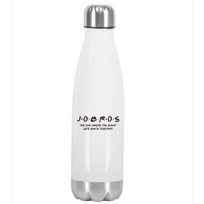 Jobros The One Where The Band Get Back Together Stainless Steel Insulated Water Bottle