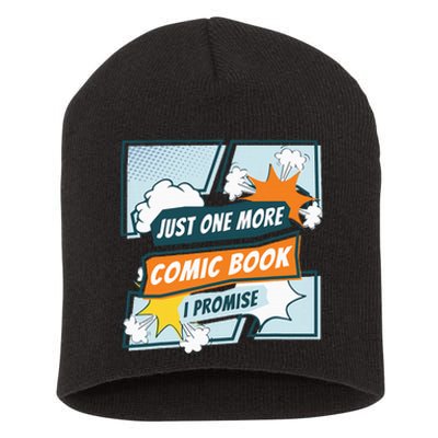 Just One Comic Book I Promise Funny Comic Books Convention Short Acrylic Beanie