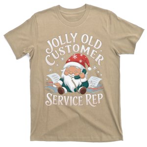 Jolly Old Customer Service Rep Gnome T-Shirt