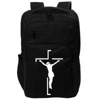 Jesus On Cross Impact Tech Backpack