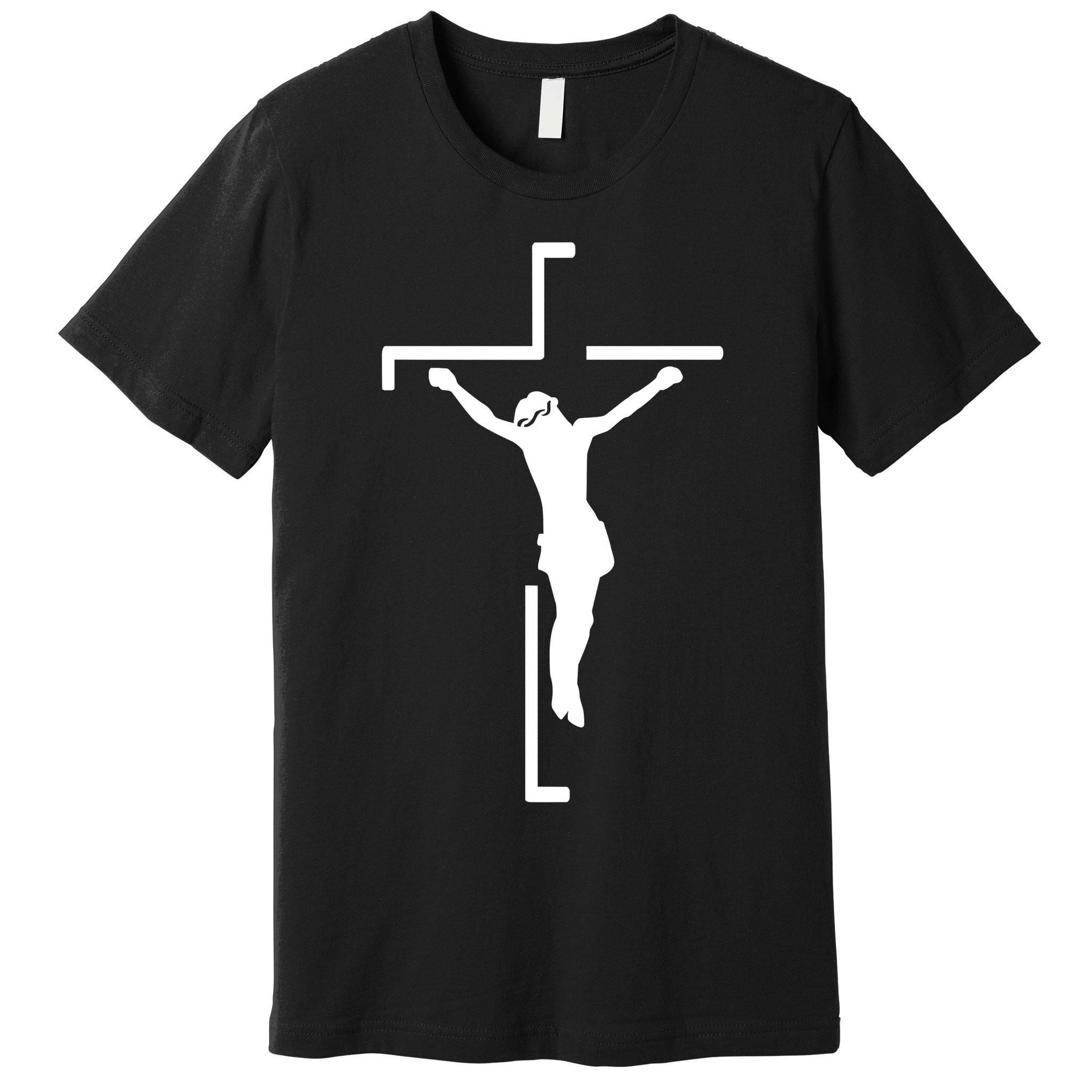Jesus On Cross Premium T-Shirt