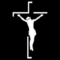 Jesus On Cross Baby Bodysuit
