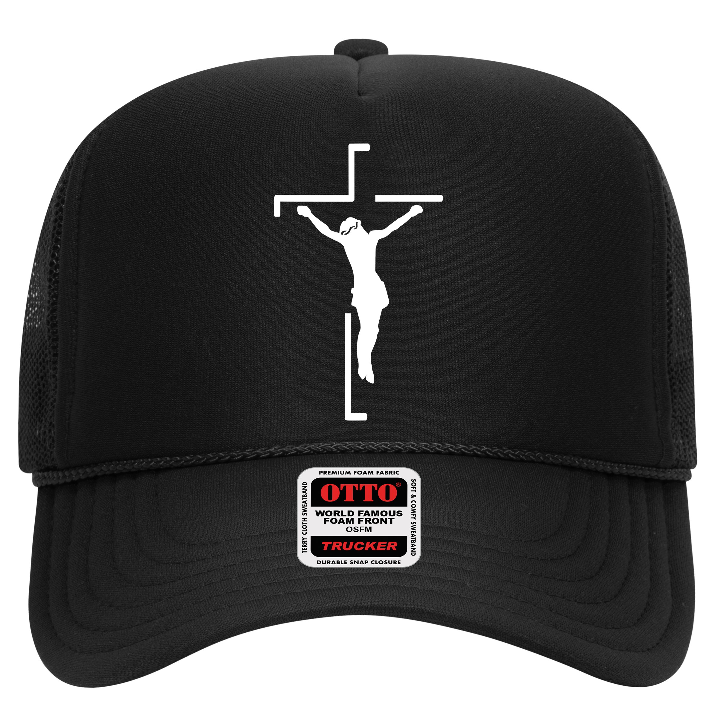 Jesus On Cross Hat