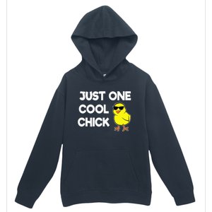 Just One Cool Chick Women Chick Easter Urban Pullover Hoodie