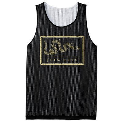 Join Or Die American History 1754 Thirteen Colonies Mesh Reversible Basketball Jersey Tank