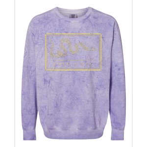 Join Or Die American History 1754 Thirn Colonies Colorblast Crewneck Sweatshirt