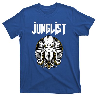 Junglist Octopus Dnb Rave Drum And Bass Squid T-Shirt