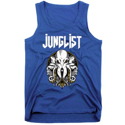 Junglist Octopus Dnb Rave Drum And Bass Squid Tank Top