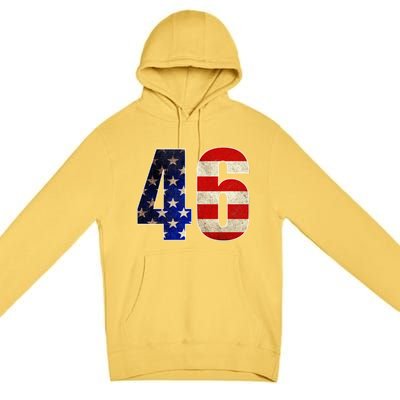 Joe Biden 2020 Election Vintage American President 46  Premium Pullover Hoodie