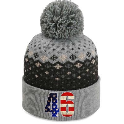 Joe Biden 2020 Election Vintage American President 46  The Baniff Cuffed Pom Beanie