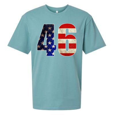 Joe Biden 2020 Election Vintage American President 46  Sueded Cloud Jersey T-Shirt