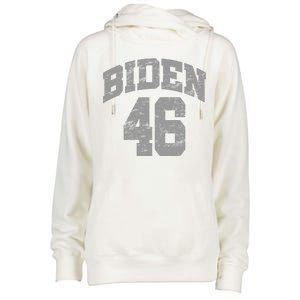 Joe Biden 46 Womens Funnel Neck Pullover Hood