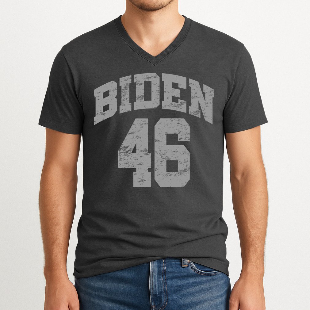 Joe Biden 46 V-Neck T-Shirt