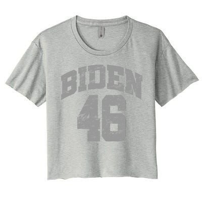 Joe Biden 46 Women's Crop Top Tee