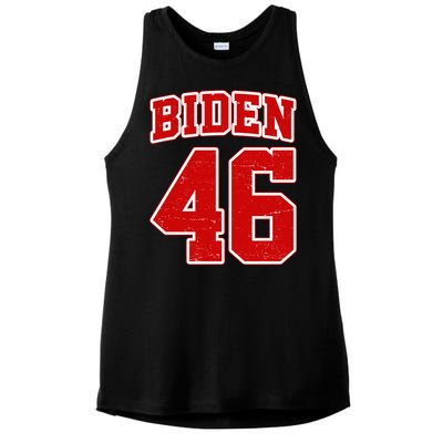 Joe Biden 46th president 2020 Ladies PosiCharge Tri-Blend Wicking Tank