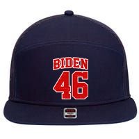 Joe Biden 46th president 2020 7 Panel Mesh Trucker Snapback Hat