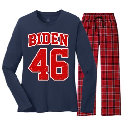 Joe Biden 46th president 2020 Women's Long Sleeve Flannel Pajama Set 