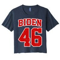 Joe Biden 46th president 2020 Women's Crop Top Tee