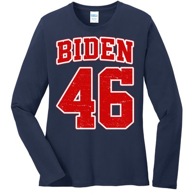 Joe Biden 46th president 2020 Ladies Long Sleeve Shirt