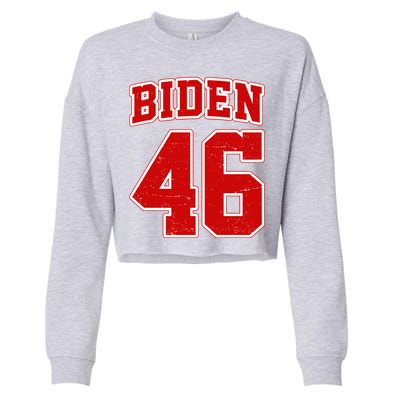 Joe Biden 46th president 2020 Cropped Pullover Crew