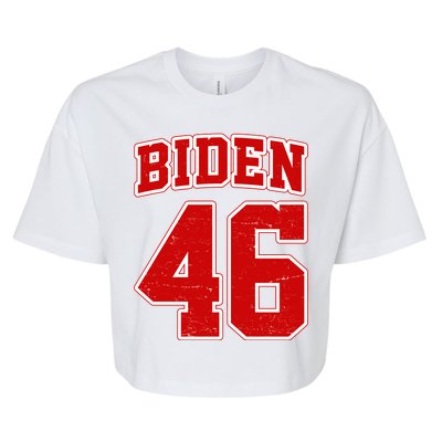 Joe Biden 46th president 2020 Bella+Canvas Jersey Crop Tee