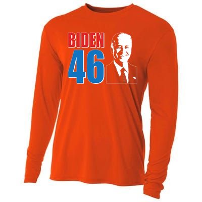 Joe Biden 46th President Elected  Cooling Performance Long Sleeve Crew