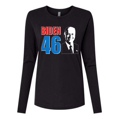 Joe Biden 46th President Elected  Womens Cotton Relaxed Long Sleeve T-Shirt