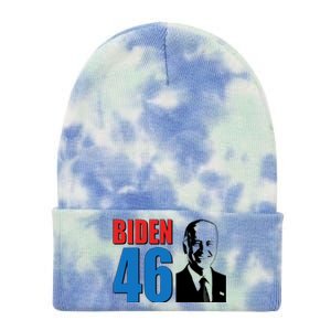 Joe Biden 46th President Elected  Tie Dye 12in Knit Beanie